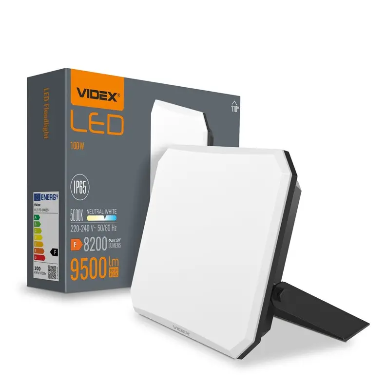 LED ПРОЖЕКТОР VLE-F3-1005B ПРОЖЕКТОР 100W/5K VIDEX