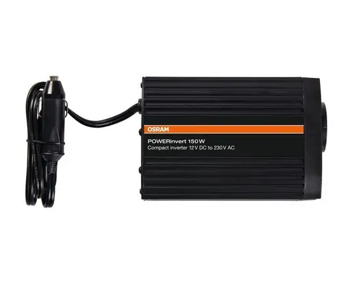 МОНОФАЗЕН ТОКОВ ИНВЕРТОР OEINVU150 POWERINVERT 12V DC 150W  С ЕДИН КОНТАКТ OSRAM - image 2