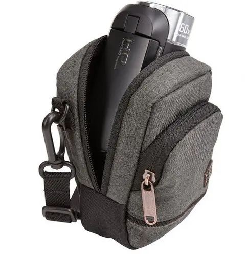 ЧАНТА ЗА ФОТОАПАРАТ CECS-101 OBSIDIAN ERA COMPACT CAMERA CASE LOGIC - СИВ - image 2
