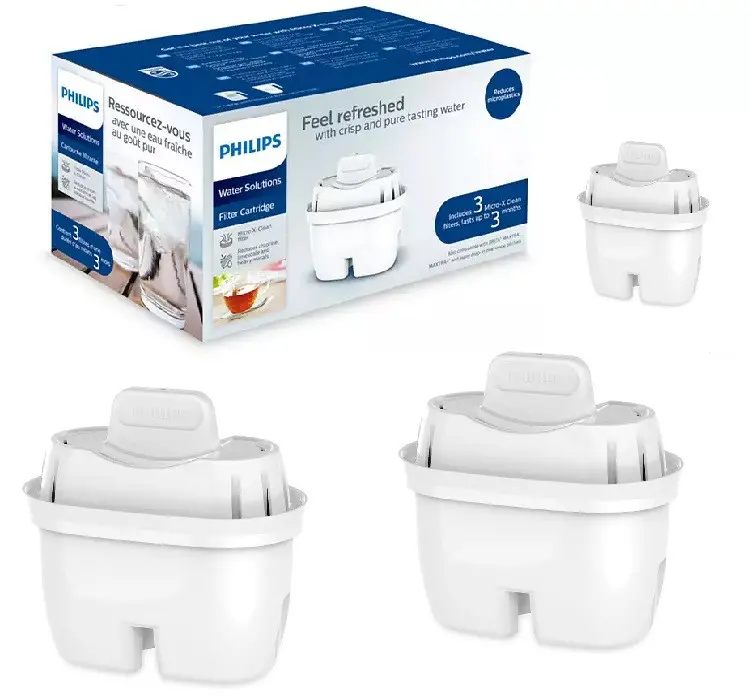 РЕЗЕРВЕН ФИЛТЪР ЗА КАНА Micro X-Clean, 3БР. PHILIPS - image 1