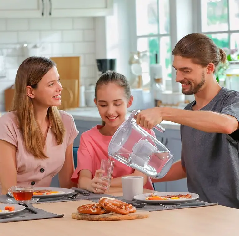ФИЛТРИРАЩА КАНА ЗА 2.6л.ВОДА С ТАЙМЕР + 3бр. ФИЛТЪРА AWP2933WHT PHILIPS - БЯЛА - image 2
