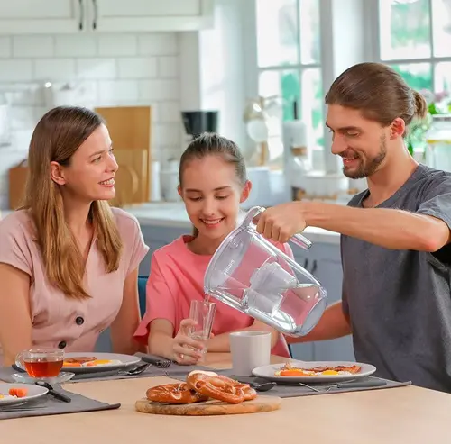 ФИЛТРИРАЩА КАНА ЗА 2.6л.ВОДА С ТАЙМЕР + 3бр. ФИЛТЪРА AWP2933WHT PHILIPS - БЯЛА - image 2