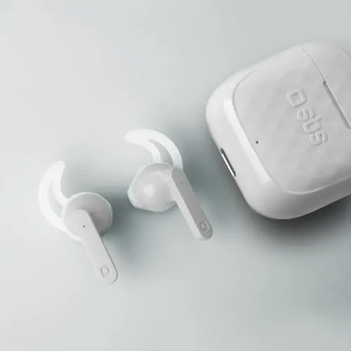 AIR FREE BLUETOOTH TWS СЛУШАЛКИ SBS - БЯЛ - image 1