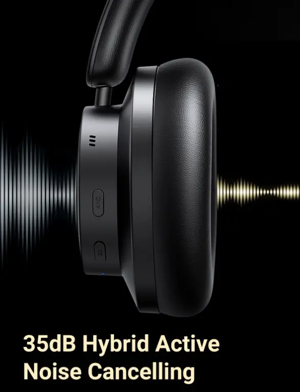 BLUETOOTH СЛУШАЛКИ HP106 Max3 ANC UGREEN - ЧЕРЕН - image 2