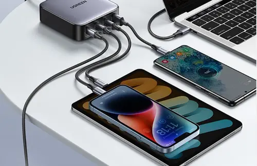 CD328  DESK ЗАРЯДНО 220V 3xUSB-C,1xUSB-A,100W UGREEN - image 2