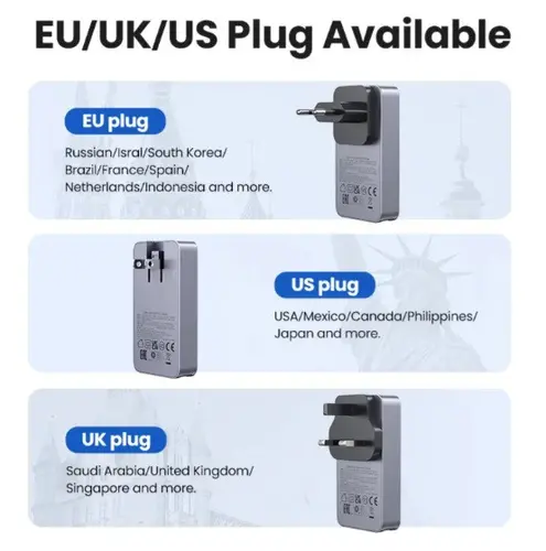 ЗАРЯДНО УСТРОЙСТВО 220V 2xUSB-C,1xUSB A,65W,USlim X753 UGREEN - image 4