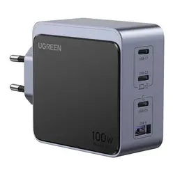 ЗАРЯДНО 220V 3xUSB-C,1xUSB A,GaN,100W, X565 UGREEN