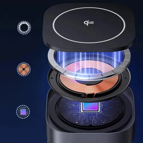 ИНДУКЦИОННО БЕЗЖИЧНО ЗАРЯДНО 3in1,МАГНИТ,15W/iOs W702 UGREEN - image 6