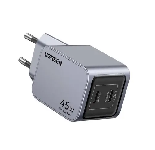 ЗАРЯДНО УСТРОЙСТВО 220V 2xUSB-C,GaN,45W X707 UGREEN - image 2