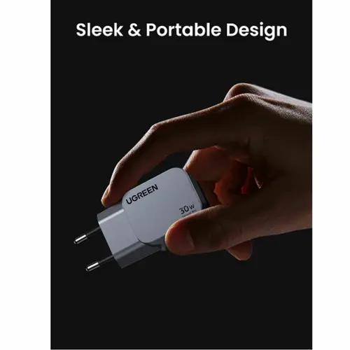 ЗАРЯДНО УСТРОЙСТВО X703 220V 1xUSB-C  GaN 30W Nexode Pro UGREEN - image 3