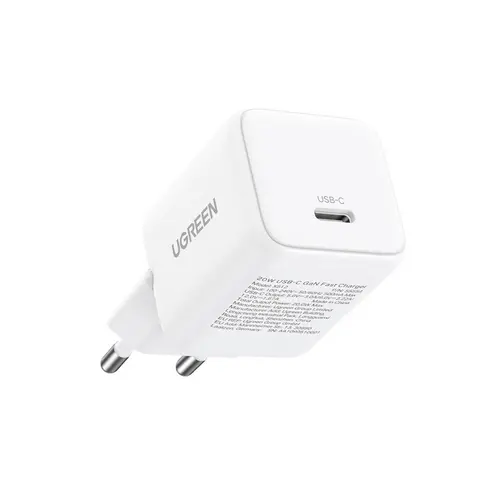 ÎNCĂRCĂTOR UNIVERSAL X513 220V 1xUSB-C GaN 30W mini UGREEN - ALB - 1