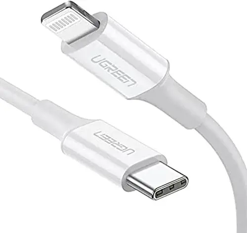 Cablu USB-C/Lightning MFI, 1m UGREEN - Alb - 2