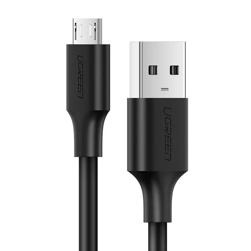 ΚΑΛΩΔΙΟ USB A/micro USB, 1M UGREEN - ΜΑΥΡΟ - image 1