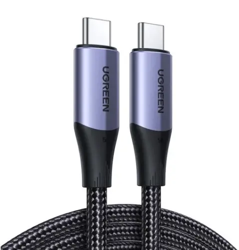 ПЛЕТЕН КАБЕЛ USB-C/USB-C 3.2 Gen2 5А US355 UGREEN - image 1