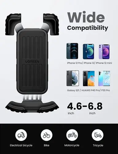 СТОЙКА ЗА ТЕЛЕФОН ЗА КОЛЕЛО LP494 UGREEN - image 8