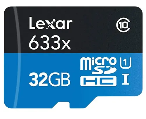КАРТА ПАМЕТ micro SDHC 32GB Cl10 100/20MB/s NO ADAPTER LEXAR