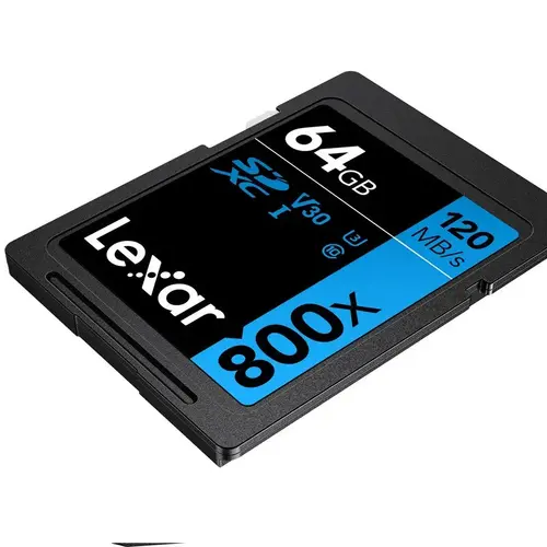 КАРТА ПАМЕТ SDXC 64GB 120/45MB/s UHS-I,V30,U3 LEXAR - image 3