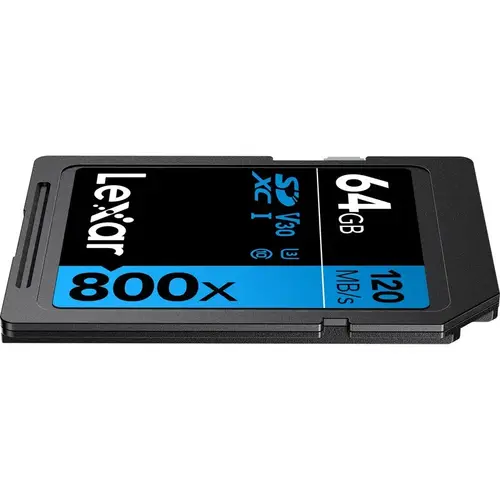 КАРТА ПАМЕТ SDXC 64GB 120/45MB/s UHS-I,V30,U3 LEXAR - image 4