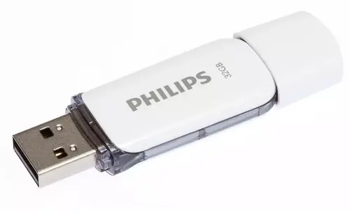 USB 2.0 32GB SNOW PHILIPS - СИВ