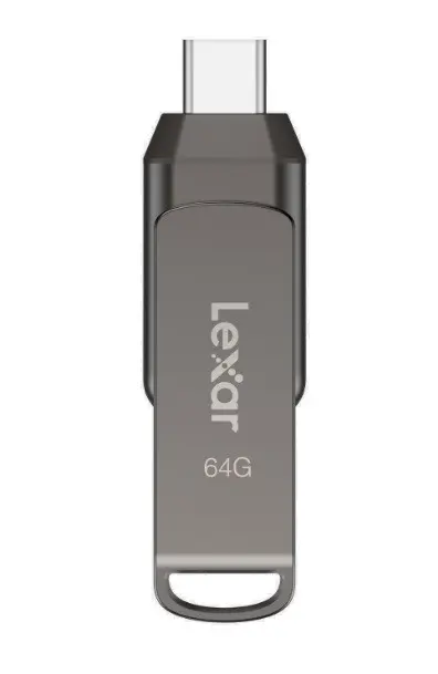 USB 3.1 64GB DUAL TYPE-C/USB-A 100MB/s LEXAR - image 1