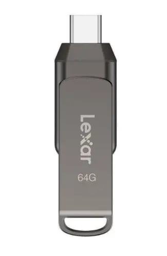 USB 3.1 64GB DUAL TYPE-C/USB-A 100MB/s LEXAR - image 1