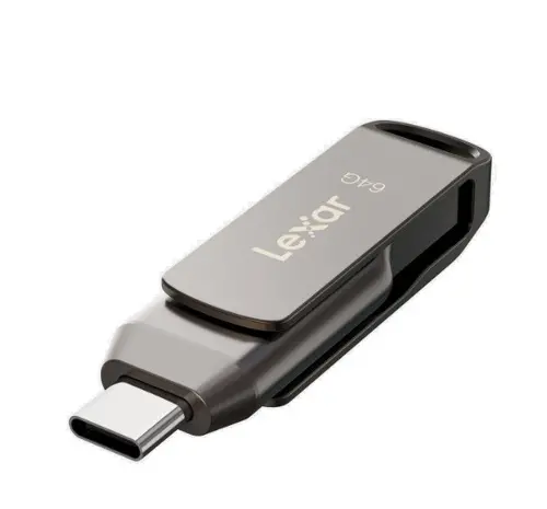USB 3.1 64GB DUAL TYPE-C/USB-A 100MB/s LEXAR - image 2