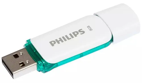 USB 2.0 8GB SNOW PHILIPS - ЗЕЛЕН