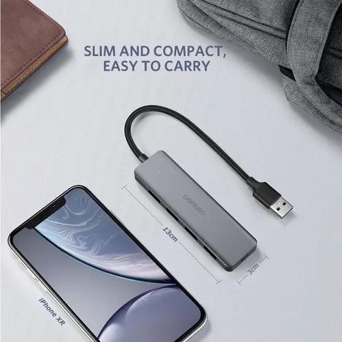 Διανομέας 4xUSB3.0 A 1xUSB-C τροφοδοσία CM219 UGREEN - 8