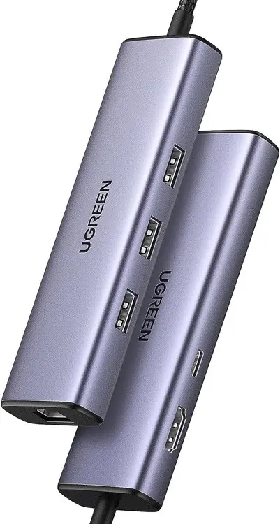 ΠΟΛΥΛΕΙΤΟΥΡΓΙΚΟΣ ΑΝΤΑΠΤΟΡΑΣ 6in1 HDMI/USB/RJ45+PD CM512 UGREEN - image 7