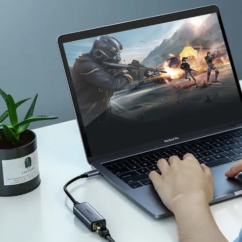 ИНТЕРНЕТ АДАПТЕР USB-C/RJ45 CM199 UGREEN - МЕТАЛ - image 3
