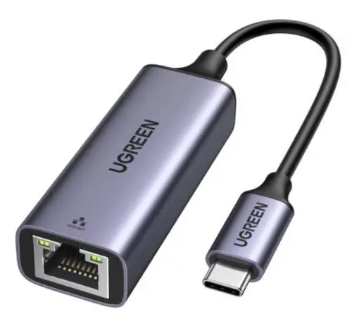 ИНТЕРНЕТ АДАПТЕР USB-C/RJ45 CM199 UGREEN - МЕТАЛ