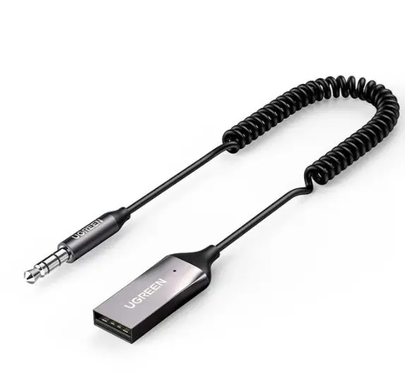BLUETOOTH RECEPTOR AUTO AUX MIC CM309 UGREEN - image 1