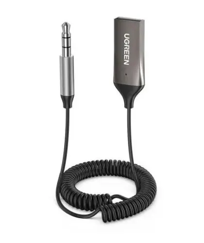 BLUETOOTH RECEPTOR AUTO AUX MIC CM309 UGREEN - 1