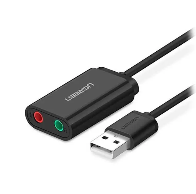 АДАПТЕР USB2.0 3.5mm UGREEN - image 1