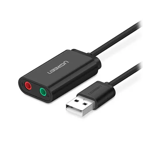 АДАПТЕР USB2.0 3.5mm UGREEN - image 1