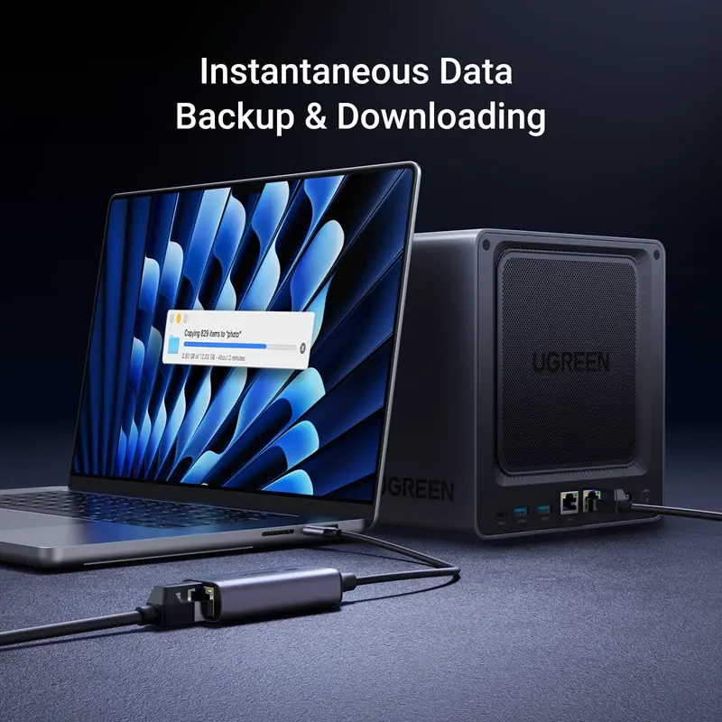 ИНТЕРНЕТ АДАПТЕР USB-A/RJ45, 2.5G CM648 UGREEN - image 3