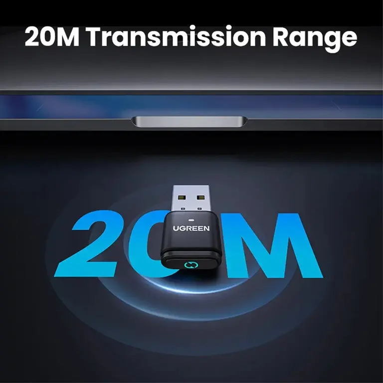 BLUETOOTH 5.3 АДАПТЕР ЗА БЕЗЖИЧНА ВРЪЗКА BT301UGREEN - image 3