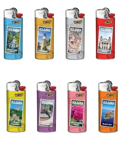 ЗАПАЛКА J26 MAXI БЪЛГАРСКИ ДЕКОРИ 50бр. BIC