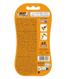 Aparat de ras pentru bărbați HYBRID blister 1+5 BIC - image 1