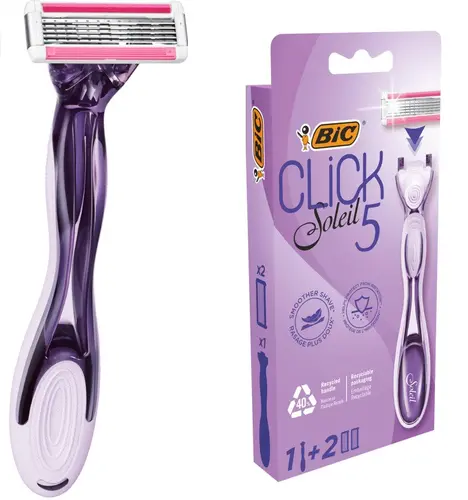 SISTEM CLICK 5 SOLEIL BLISTER 1+2 LAME BIC - 1