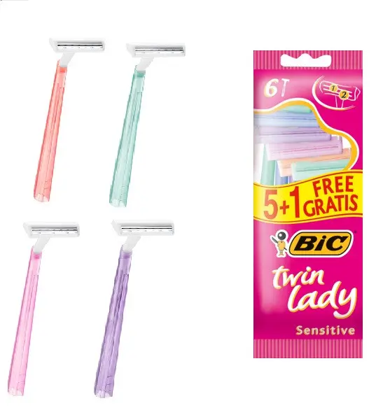 Ξυραφάκι TWIN LADY 5+1 τεμ. BIC
