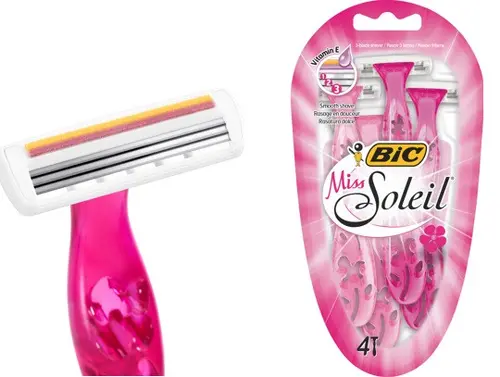 Ξυραφάκι MISS SOLEIL blister 4 τεμ. BIC - 1