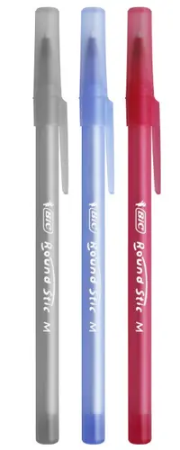 Σετ ROUNDSTIC 6 τεμ. /2 μπλε, 2 κόκκινα, 2 μαύρα/ BIC - 2