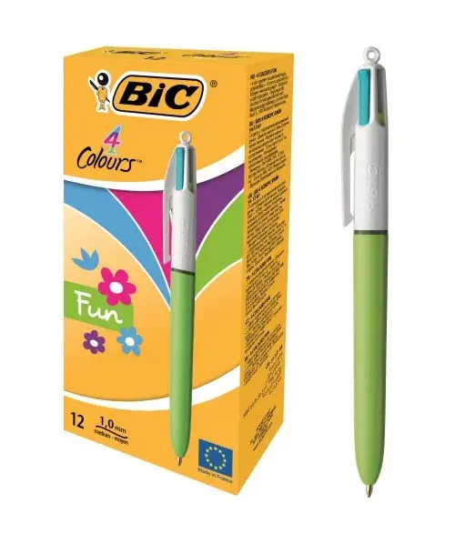 ХИМИКАЛ 4 ПАСТЕЛНИ ЦВЯТА 12 BIC