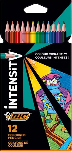 МОЛИВИ 12 ЦВЯТА INTENSITY BIC
