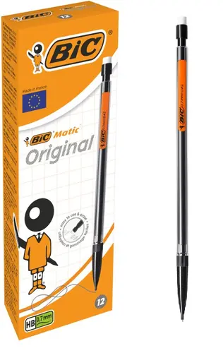 АВТОМАТИЧЕН МОЛИВ С ГУМА 0.7 ММ 12 BIC