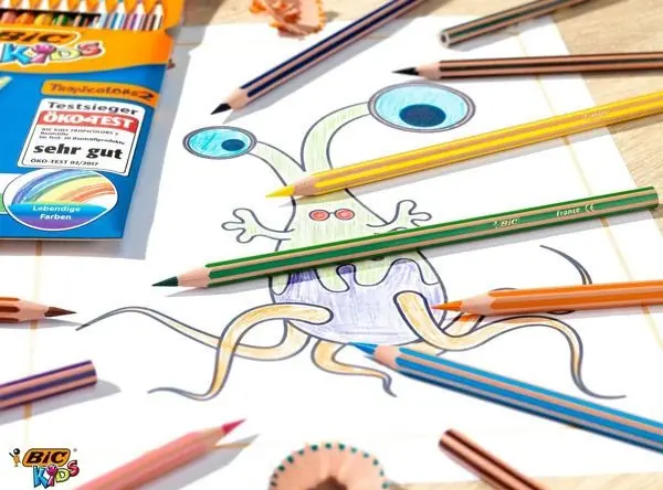 МОЛИВИ 12 ЦВЯТА STRIPES BIC - image 1
