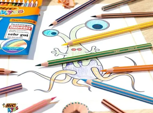 МОЛИВИ 12 ЦВЯТА STRIPES BIC - image 1