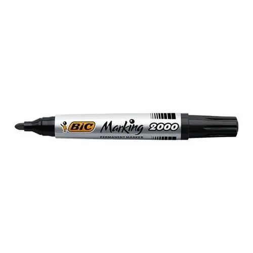 КУТИЯ 12 БР. ПЕРМАНЕНТЕН МАРКЕР BIC - ЧЕРЕН - image 1