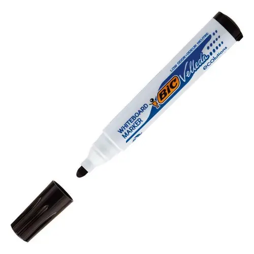 МАРКЕР VELLEDA ЧЕРЕН ЗА БЯЛА ДЪСКА BIC
